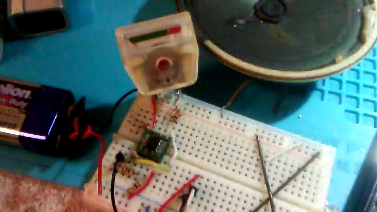 LM358 VU meter panel driver with schematic