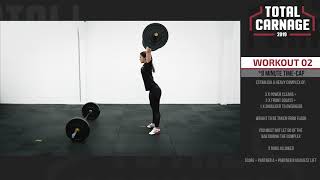 Total Carnage 2019 Qualifying WOD #2