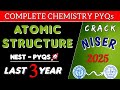 NEST 2025 ATOMIC STRUCTURE Hacks PYQs| Detailed Solutions #NEST #JEEChemix
