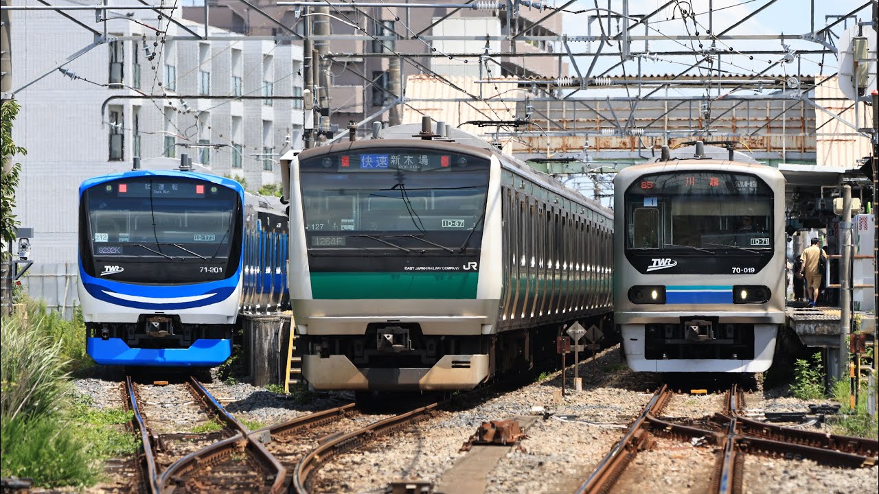 りんかい線新型車両71-000形初埼京線・川越線内試運転！】 東京臨海