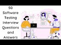 50 Software Testing Interview Questions | Manual Testing Interview Questions |QA Interview Questions