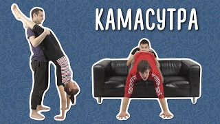 Люди пробуют изобразить позы из камасутры Люди пробуют изобразить позы из камасутры