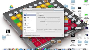 How to change cursor size in Mac OS X