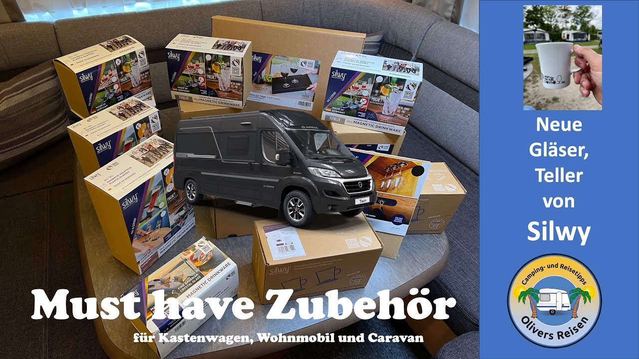 Wohnmobil Zubehör Neuheiten und Test von Silwy Magnetgläsern und