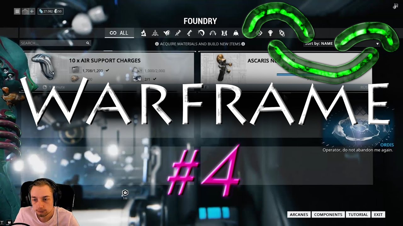 Warframe Let's Play #4 The Ascaris Negator