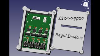 i2c to gpio expander PCF8574 + Orange Pi (Raspberry PI)