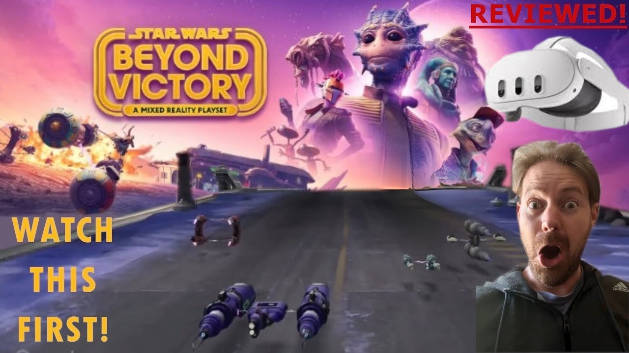 Star Wars Beyond Victory MR VR game review on the Meta Quest 3