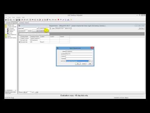 LBE Desktop Helpdesk Software Tutorial 1