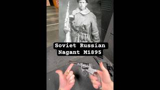 Soviet Russian Revolver - This one has special bullets 😏 #guns #hobby #rangeday #metaglasses