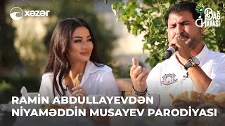 Ramin Abdullayev Taleb Tale İlə Niyaməddin Musayevi Parodiya Edib Canlı İfa Etdi Resimi