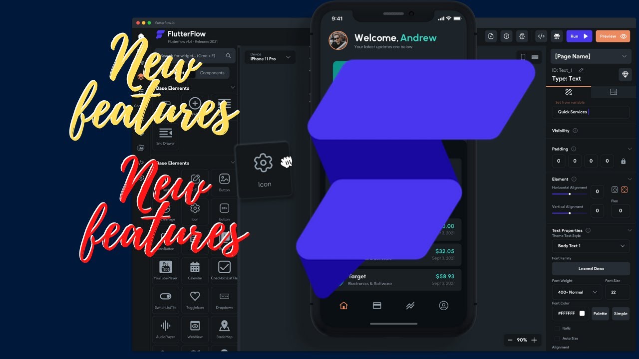 NEW FEATURES OF FLUTTERFLOW - YouTube