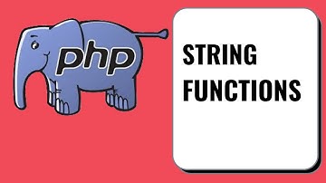 String functions in PHP