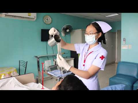 การให้อาหารทางสายยาง โดย พยาบาลเวชศาสตร์ฟื้นฟู