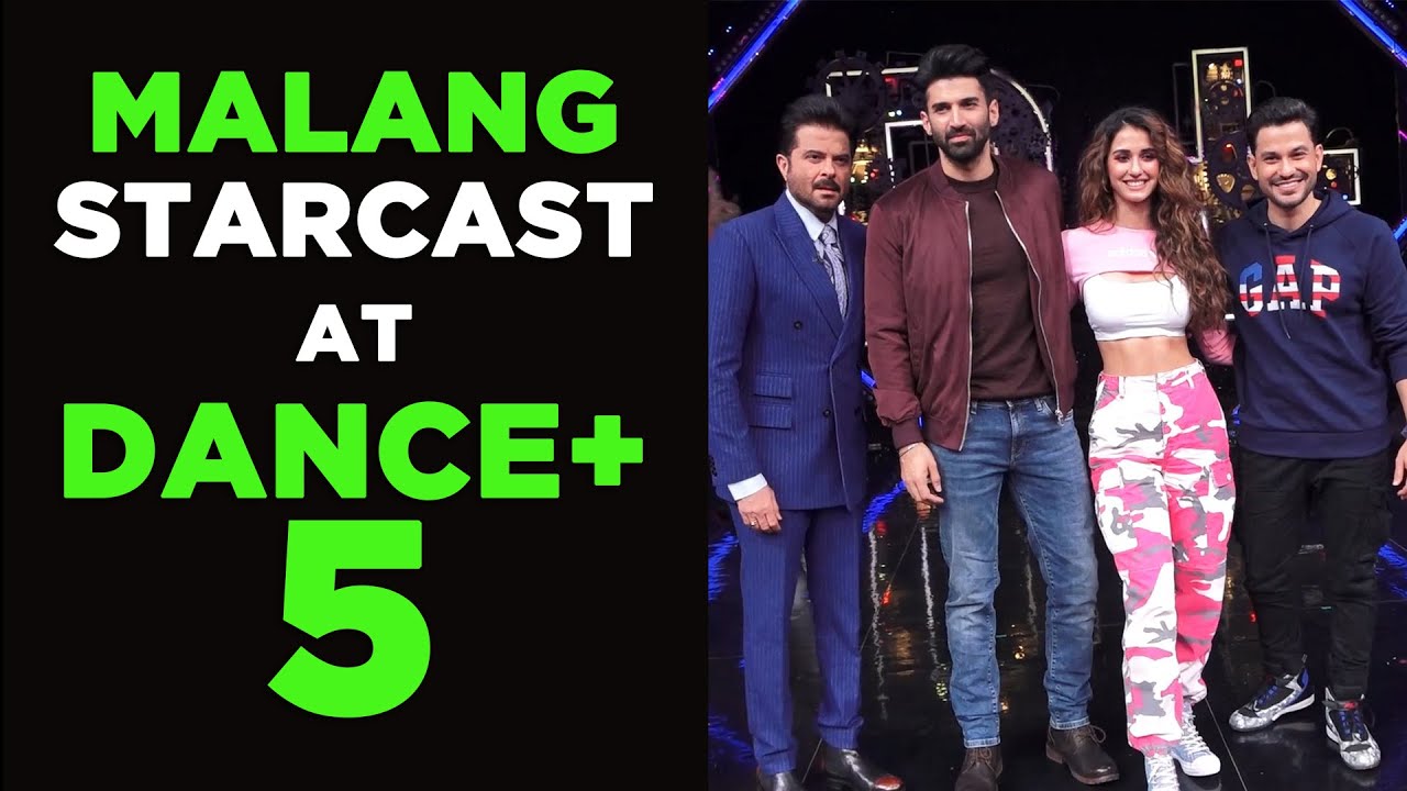 'Malang' star-cast promote their film on the sets of 'Dance Plus 5'