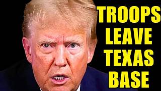 10,000 Soldiers Walk Off Military Base In Texas To Oppose Trumpwar?