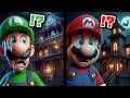 ルイージとマリオの違うお化け屋敷 #マリオ