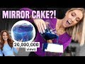 I Tried Making ROSANNA PANSINO'S GALAXY MIRROR CAKE... How Hard Was It???