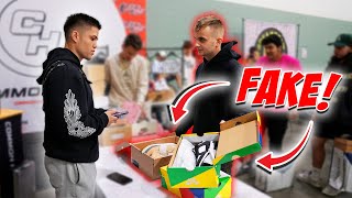 He Tried Selling FAKE Nike Dunks! *Cashing Out at Got Sole Sneaker Event 2022*