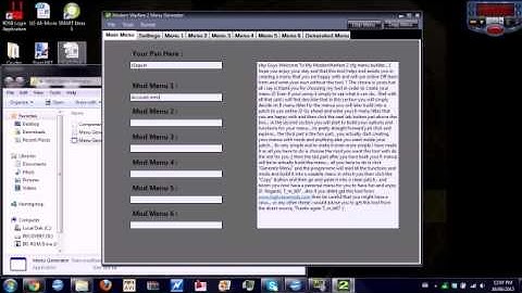 How to Make Your Own CFG 1.14 Menu Mw2 Ps3