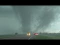 CLOSE tornado intercepts and timelapse - Selden, Kansas - May 24, 2021