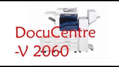 HOW TO  INSTALL DRIVER  PHOTOCOPY FUJI XEROXDocuCentre-V 2060  Drivers & Downloads