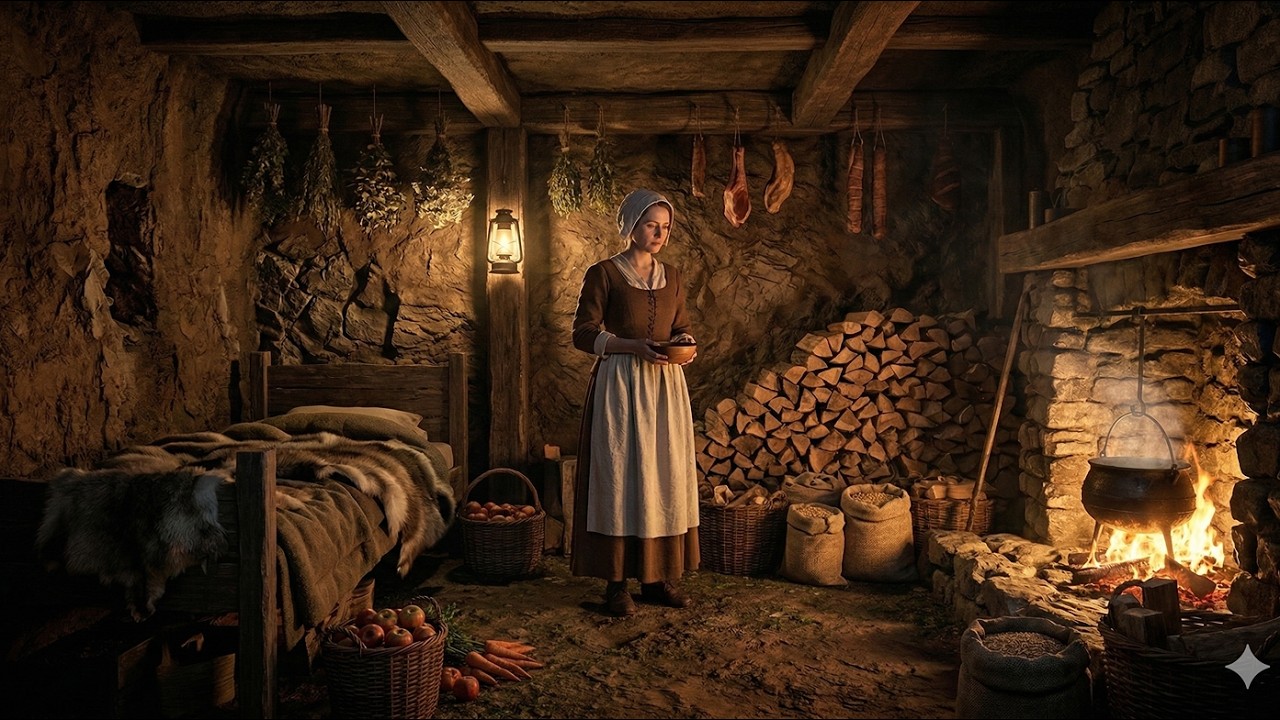 Cast Out Before Winter, a Widow Filled a Cave With Firewood and Food — It Saved Her in a Blizzard