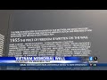 Medford's new Vietnam Memorial Wall