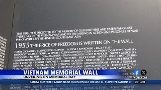 Medford's new Vietnam Memorial Wall