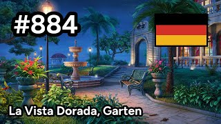 #884 🇩🇪 (📕4-📄2-4) - La Vista Dorada, Garten - June's Journey