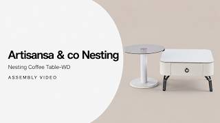 Nesting Coffee Table WD70 Assembly Video