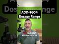 Fat-Burning Peptide AOD-9604 #peptides #aod9604 #shorts #weightloss #shortvideo