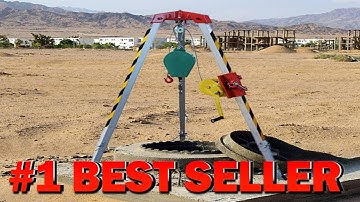 Reddingsstatiefset voor besloten ruimten met valbeveiliging Tunnels Rioolputveiligheidssysteem - ...