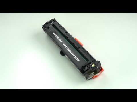 HP 125A (CB540A) BLACK 2,200 PAGE YIELD REPLACEMENT LASERJET TONER CARTRIDGE