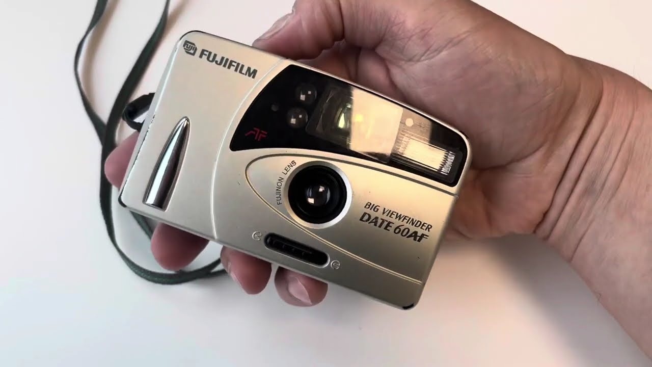 Fujifilm Big Viewfinder Date 60AF old photo camera for 35mm