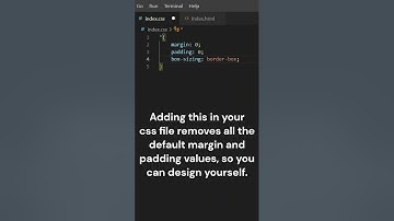 Simple CSS Reset #css #html #webdevelopment