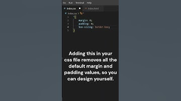 Simple CSS Reset #css #html #webdevelopment