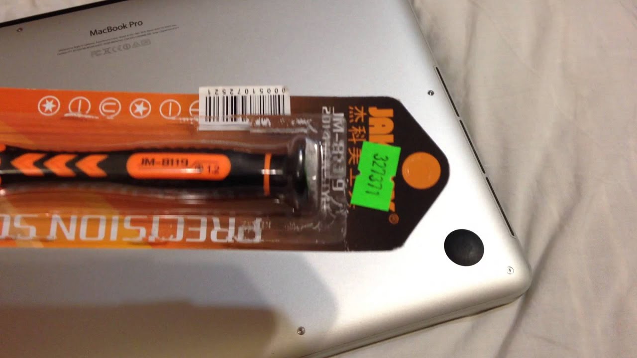 Чем открыть MacBook? Какой отверткой?