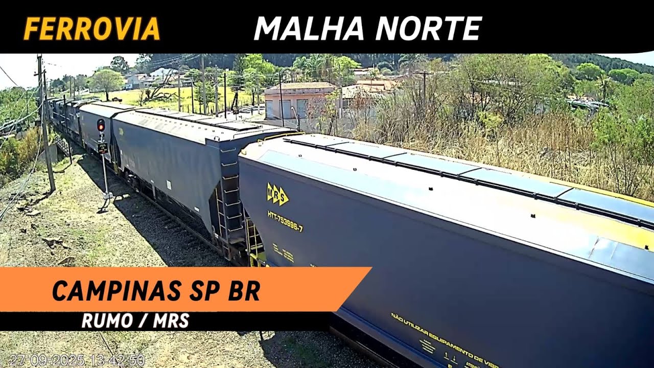 TREM AO VIVO BOA VISTA VELHA - CAMPINAS SP BRASIL