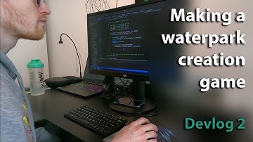 Adding procedural supports and edges to the paths in my waterpark tycoon game [Devlog 2]