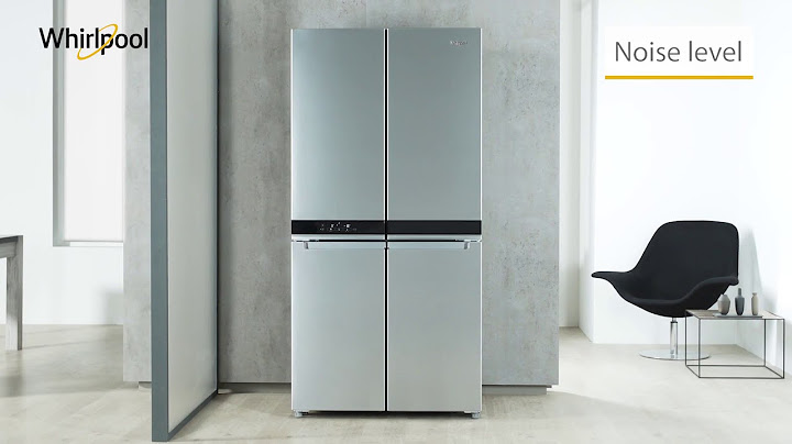 Whirlpool stainless steel refrigerator with ice maker
