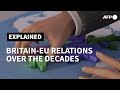 Britain-EU relations over the decades | AFP