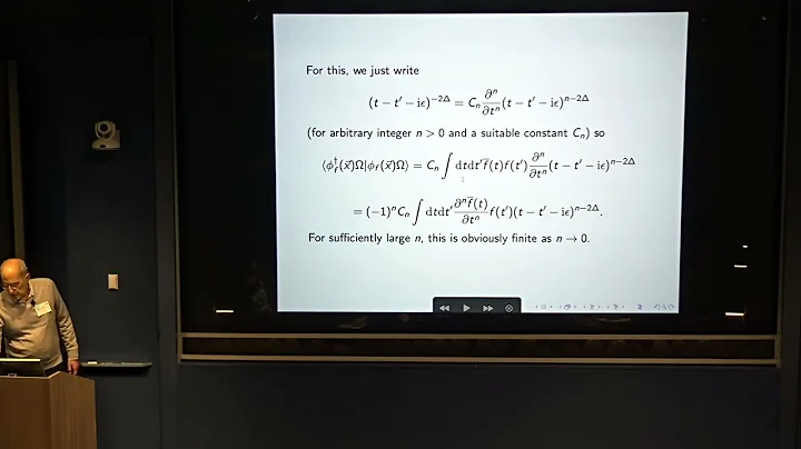 Edward Witten: A Background Independent Algebra in Quantum Gravity (April 18, 2025)