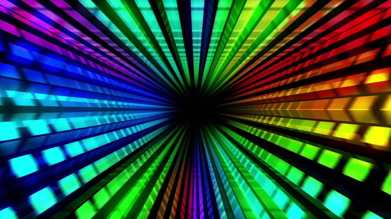 VJ Loops - 4K Colorful VJ Loop Motion Background || Neon Light Tunnel ...