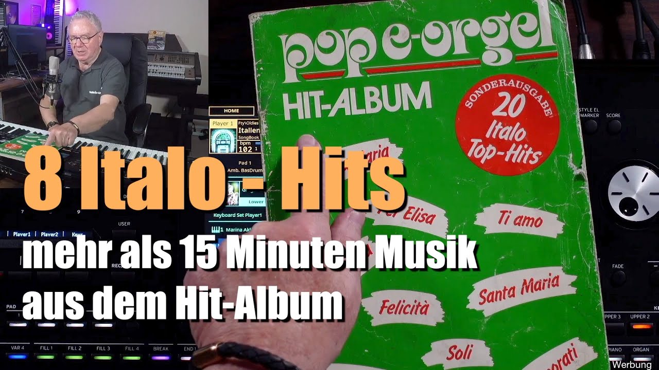 Alle Keyboards - 8 Italo-Hits - 15 Minuten Musik # 1188