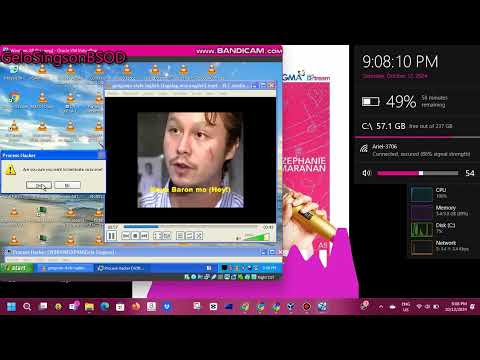 Gangnam Style Misheard Taglish Lyrics Has BSOD VM Windows XP 