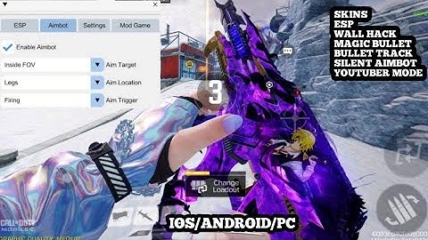 CODM MOD MENU APK COD MOBILE +WALLHACK +AIMBOT + ESP | DOWNLOAD CHEATS NO RECOIL CODM APP