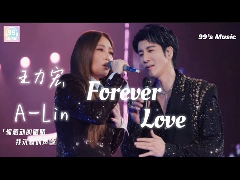 Forever Love 王力宏 Wang Lee Hom X 黄丽玲 A Lin 演唱会现场 动态歌词