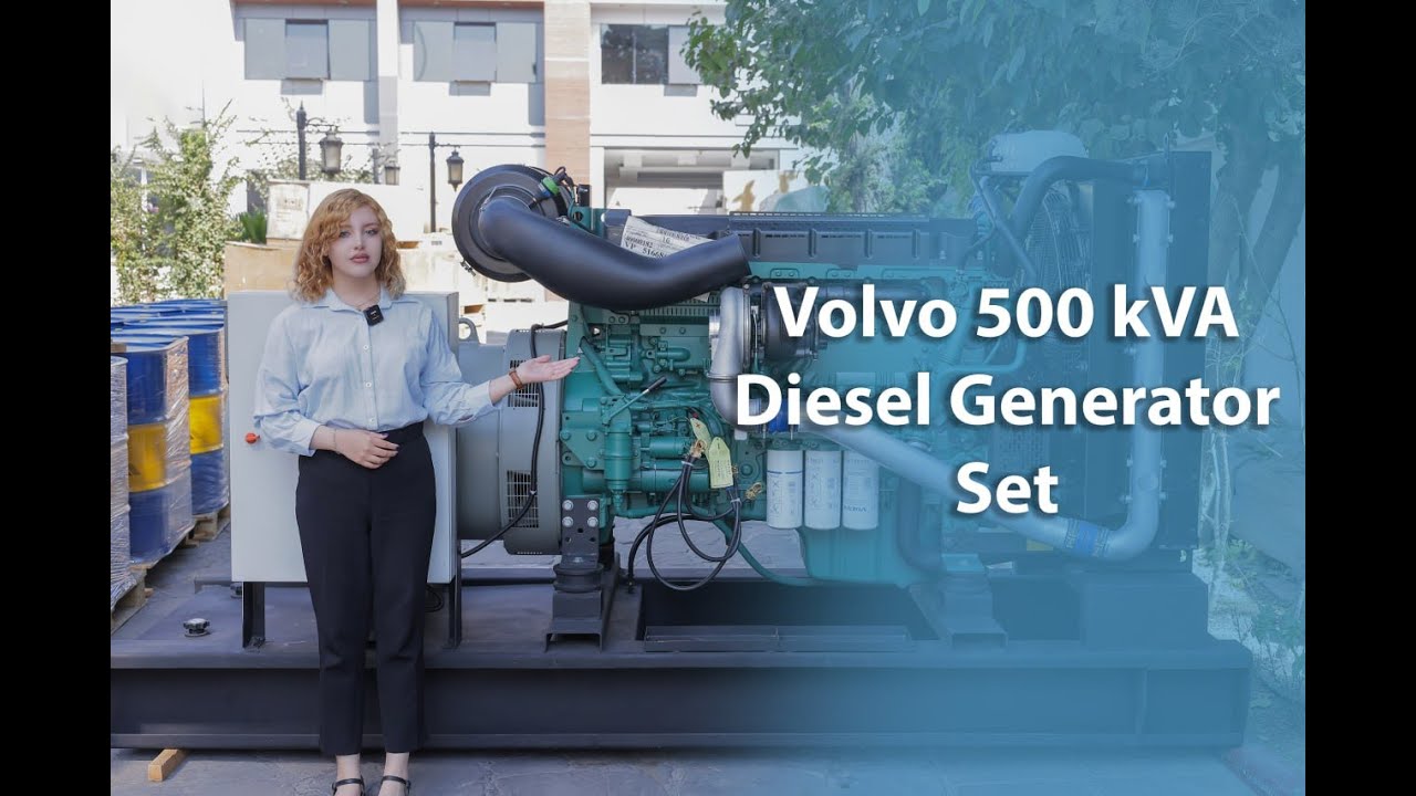 Volvo 500 kVA Diesel Generator Set