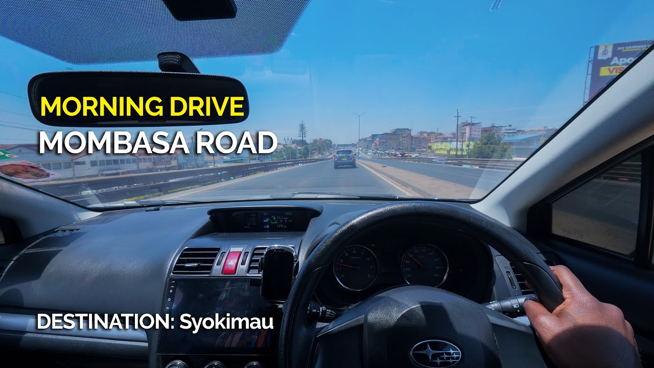 Polite mid morning #drive to Syokimau - Katani Road, off Mombasa Road - Kenya