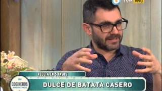 Dulce de batata casero en 5 pasos